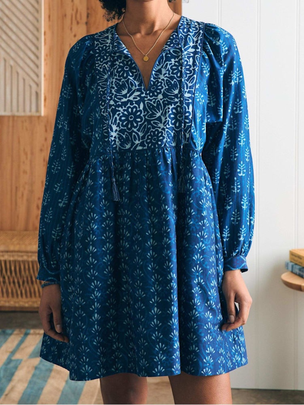 Faherty Solstice Mini Dress Size S